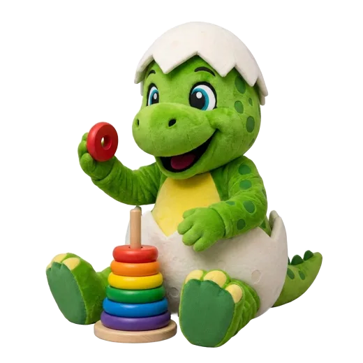 Dino leikar við ringum